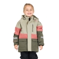 Zigzag Winter-Skijacke Taylora W-PRO 15.000 (4-Wege-Stretch, wasserdicht, winddicht) beige/rose Kinder